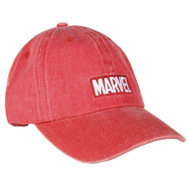 Marvel Cap Vermelho Logotipo