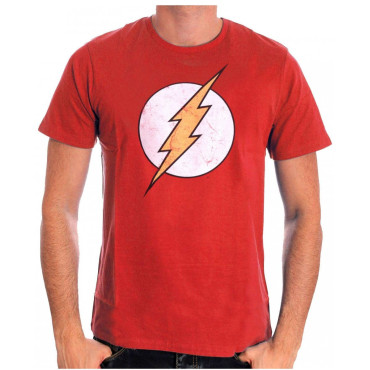 T-shirt com o logótipo Flash clássico