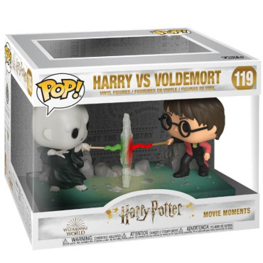 Funko Pop! Momentos Harry Potter contra Lord Voldemort