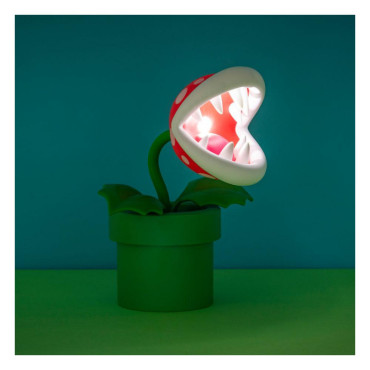 Candeeiro de planta Super Mario Piranha