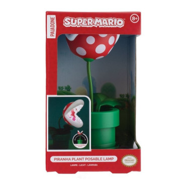 Candeeiro de planta Super Mario Piranha