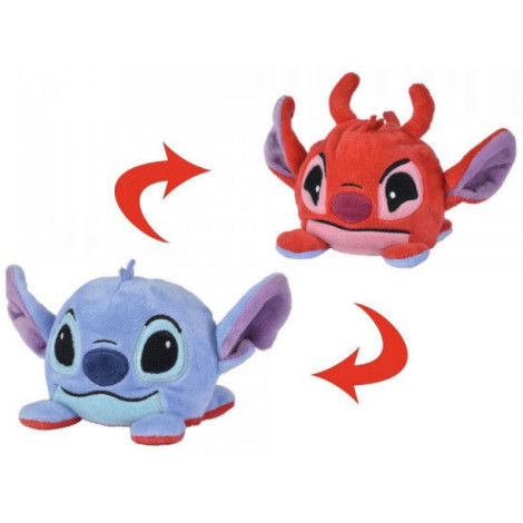 Peluche reversível Leroy e Stitch Disney