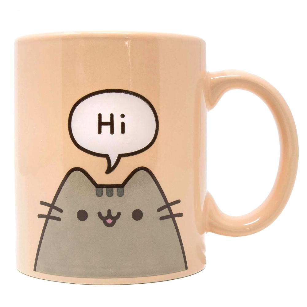 Caneca Pusheen Hi Bye