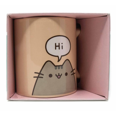 Caneca Pusheen Hi Bye