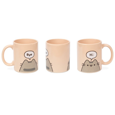 Caneca Pusheen Hi Bye