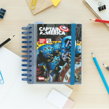 Agenda 2023/2024 Marvel Capitão América