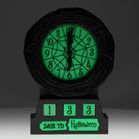 Nightmare Before Christmas despertador con luz Countdown