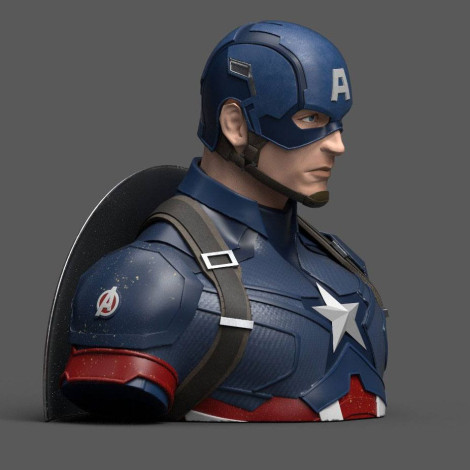 Capitão América 20 cm Marvel Money Box