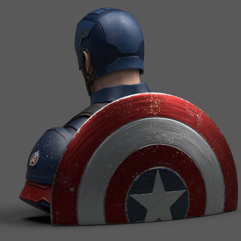 Capitão América 20 cm Marvel Money Box