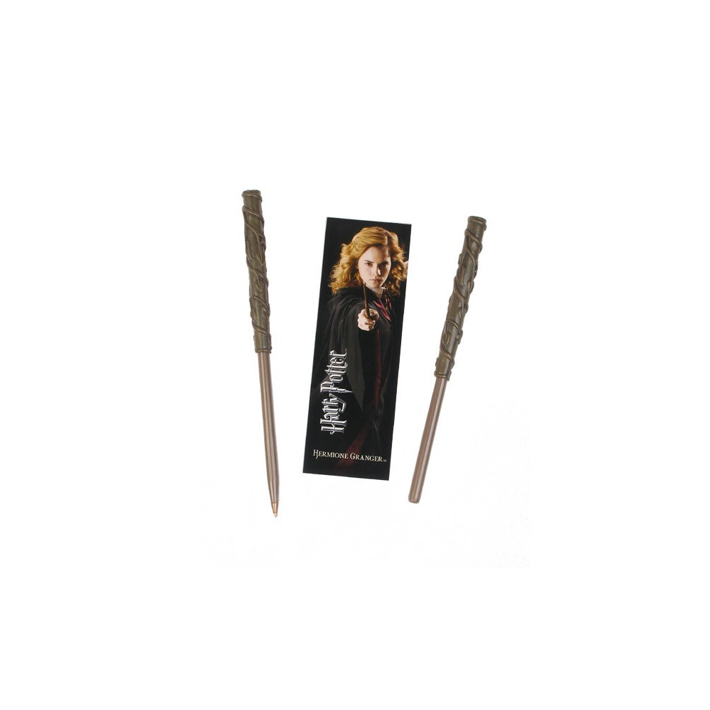 Conjunto de caneta e marcador de livros Hermione