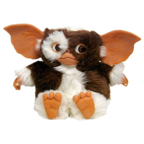 Gremlin Brinquedo de pelúcia com som e movimento Gizmo