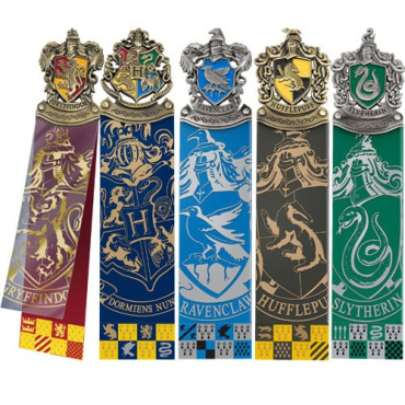 Conjunto de 5 marcadores de livros Harry Potter