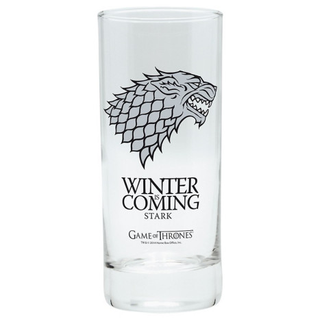 Conjunto de três copos de cristal Game of Thrones