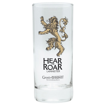 Conjunto de três copos de cristal Game of Thrones