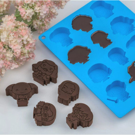 Molde de silicone Harry Potter Kawaii