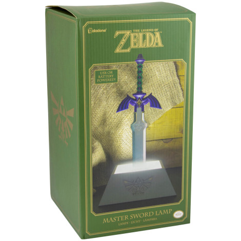 Lâmpada Zelda Master Sword Lamp