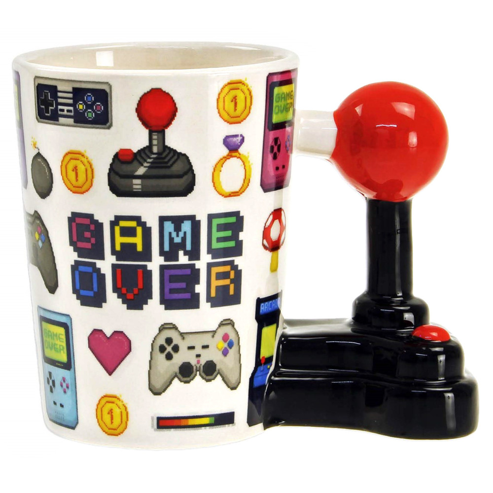 Caneca 3D Game Over Retrogaming