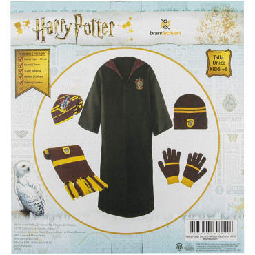 Kit de uniforme Harry Potter Gryffindor para crianças