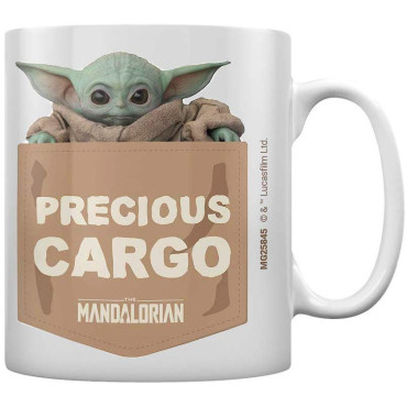 Caneca Baby Yoda The Mandalorian Precious Cargo Star Wars