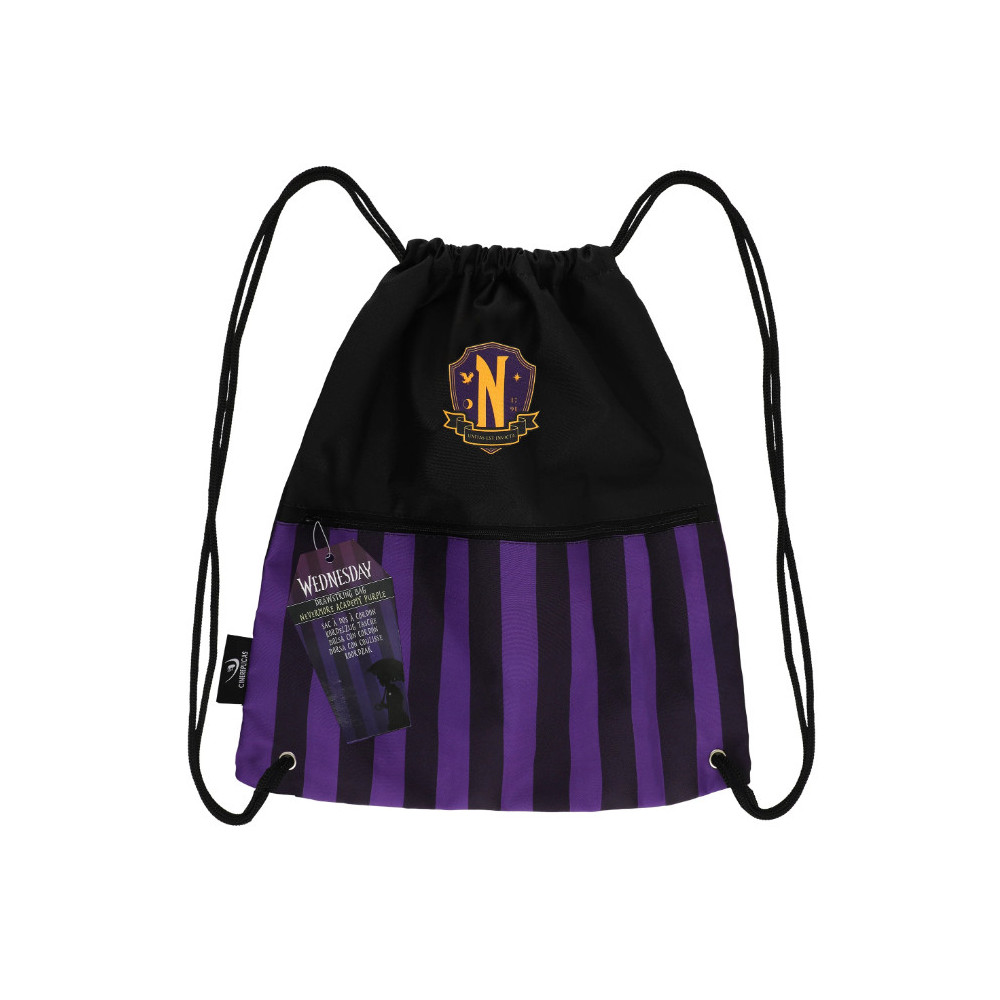 Mochila de cordas Nevermore Academy Wednesday