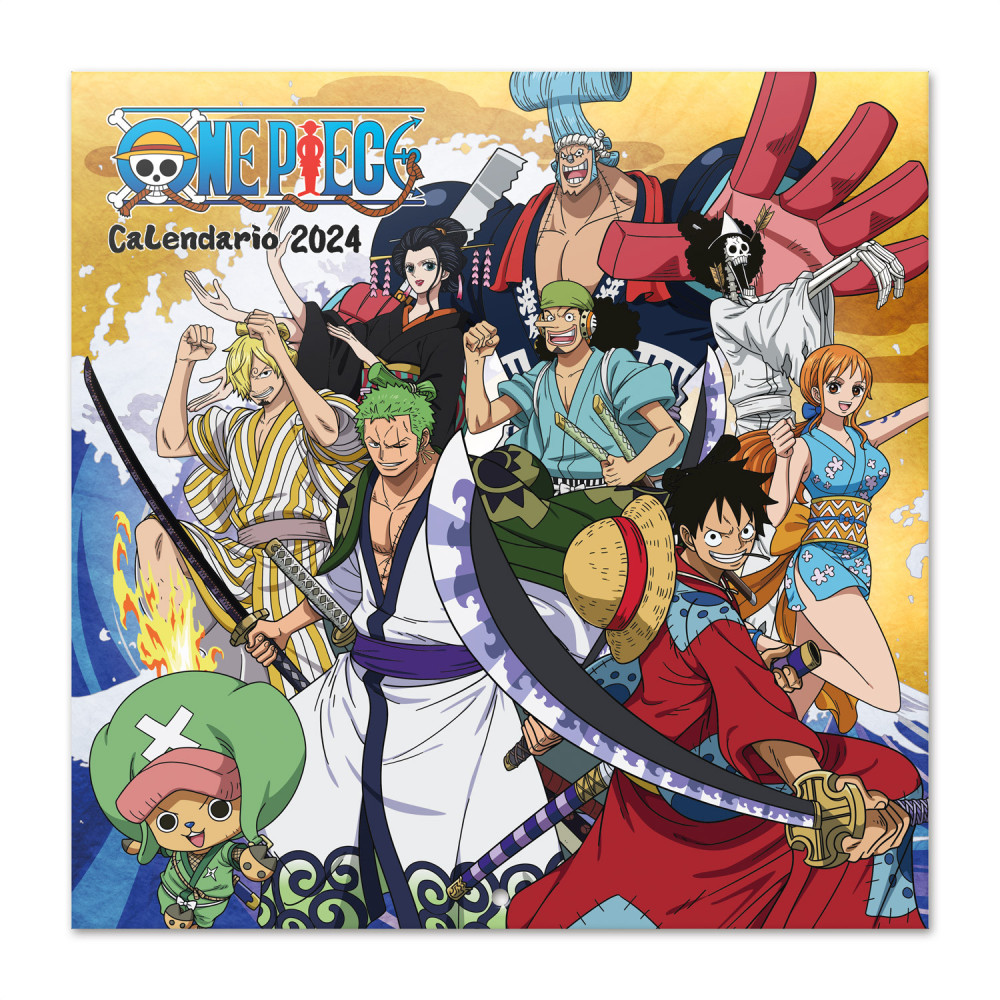 CALENDARIO 2024 30X30 ONE PIECE