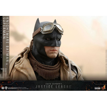 Conjunto de 2 figuras Batman e Superman Liga da Justiça Hot Toys 31 cm