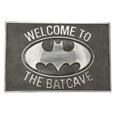 Batman Batcave Borracha Doormat