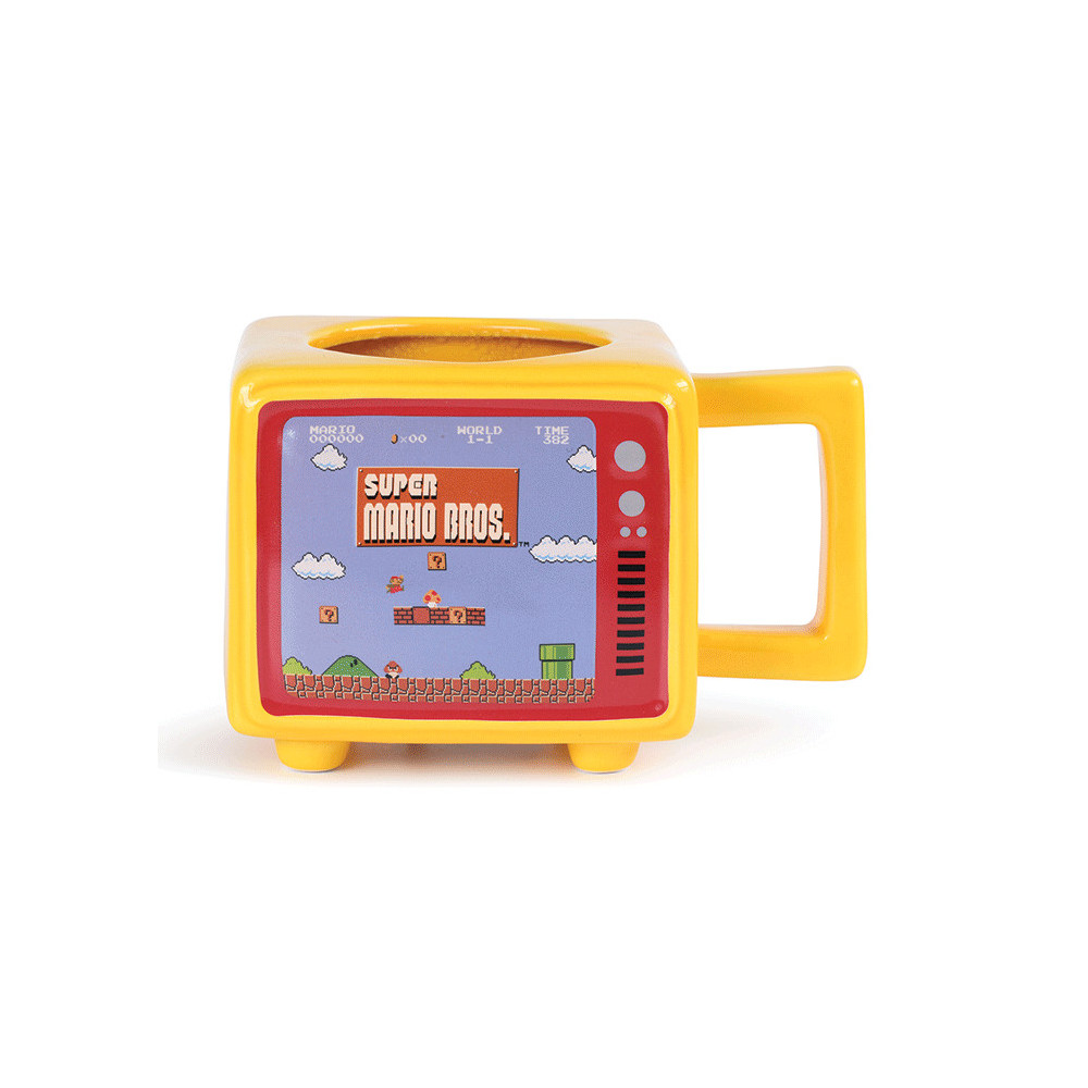 Caneca Retro Super Mario TV Thermal