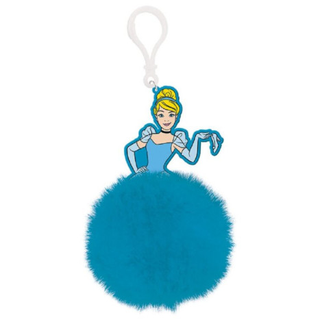 Disney Cinderela Key Ring com Pompom