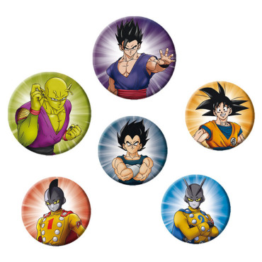 Conjunto de crachás Dragon Ball