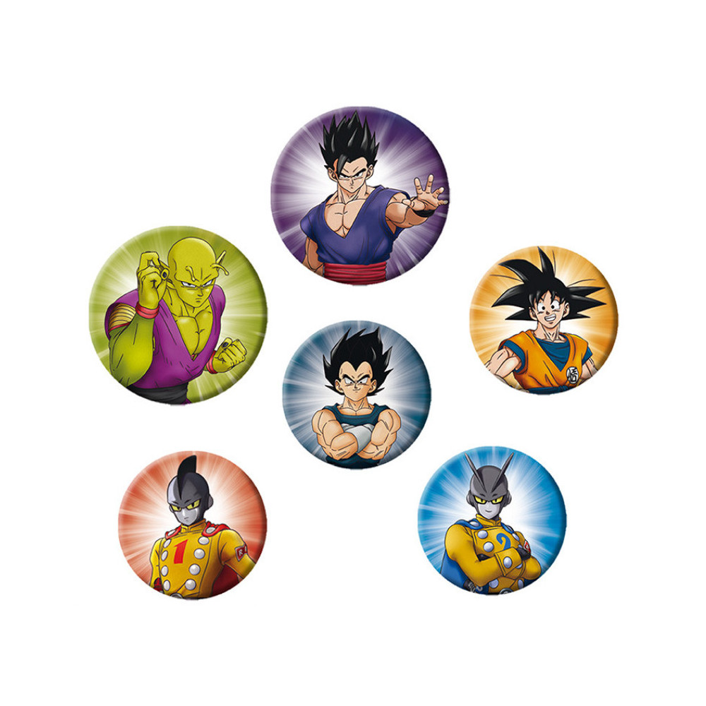 Conjunto de crachás Dragon Ball