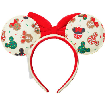 Fita de cabeça Loungefly Biscoitos de Natal Minnie & Mickey