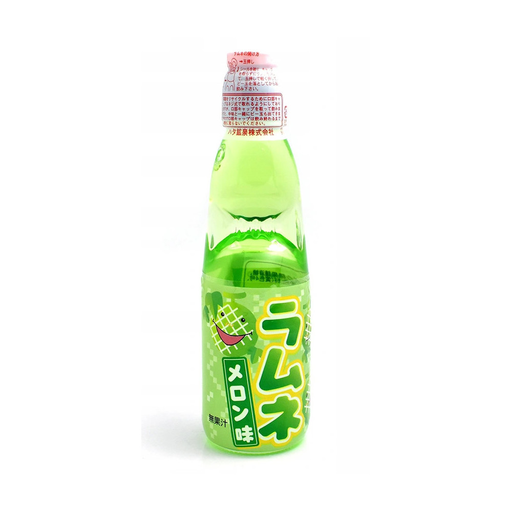 Refresco Ramune com sabor a melão 200 ml Hata-Kosen