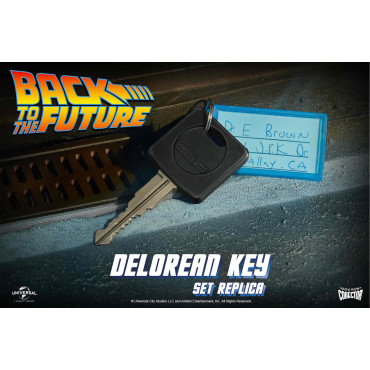 Réplica da chave do Delorean do Regresso ao Futuro Doctor Collector