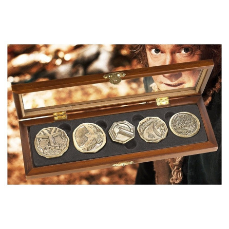 Conjunto de moedas de réplica de Erebor O Hobbit