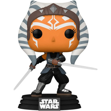 Funko Pop! Ahsoka Tano com Sables O Mandaloriano