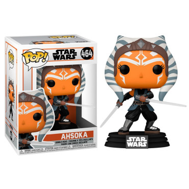 Funko Pop! Ahsoka Tano com Sables O Mandaloriano