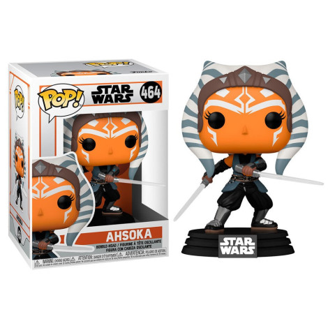 Funko Pop! Ahsoka Tano com Sables O Mandaloriano