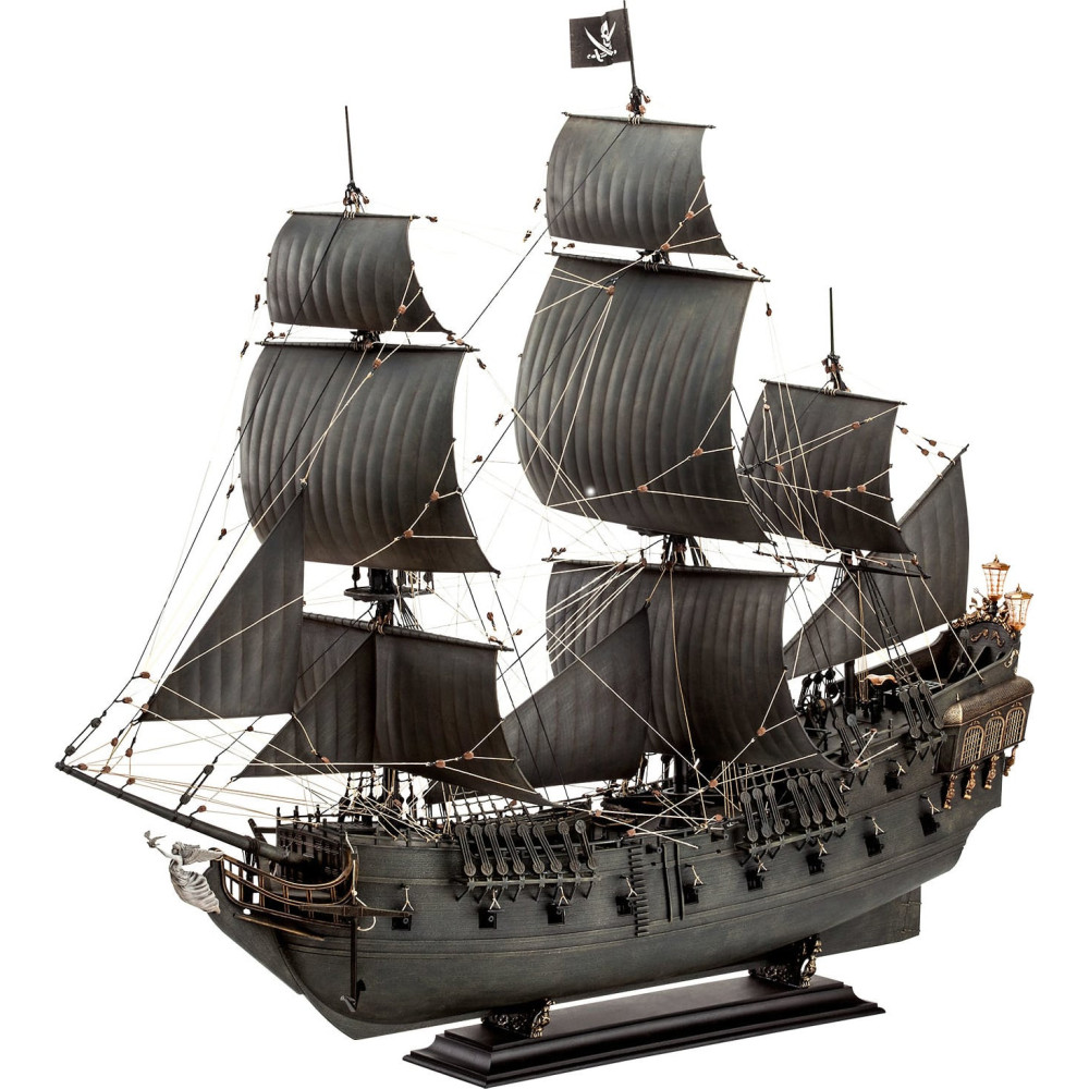 Piratas del Caribe La Venganza de Salazar Maqueta 1/72 Black Pearl Limited Edition 50 cm