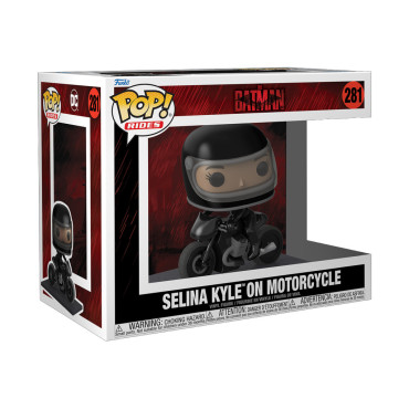 Funko Pop! Selina Kyle Mulher-Gato numa mota