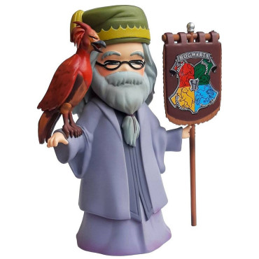 Dumbledore e Fawkes Figura...