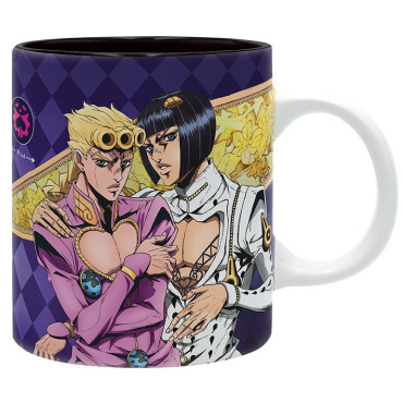 Caneca Giorno e Bruno de Jojo's Bizarre Adventure