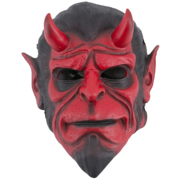 Máscara de látex Hellboy