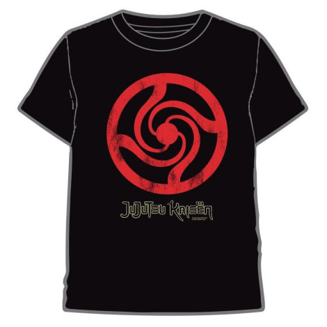 T-shirt com o logótipo do símbolo da Jujutsu Kaisen