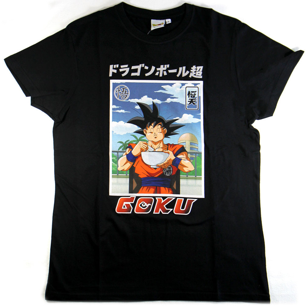 T-Shirt Goku Dragon Ball Noodles para crianças