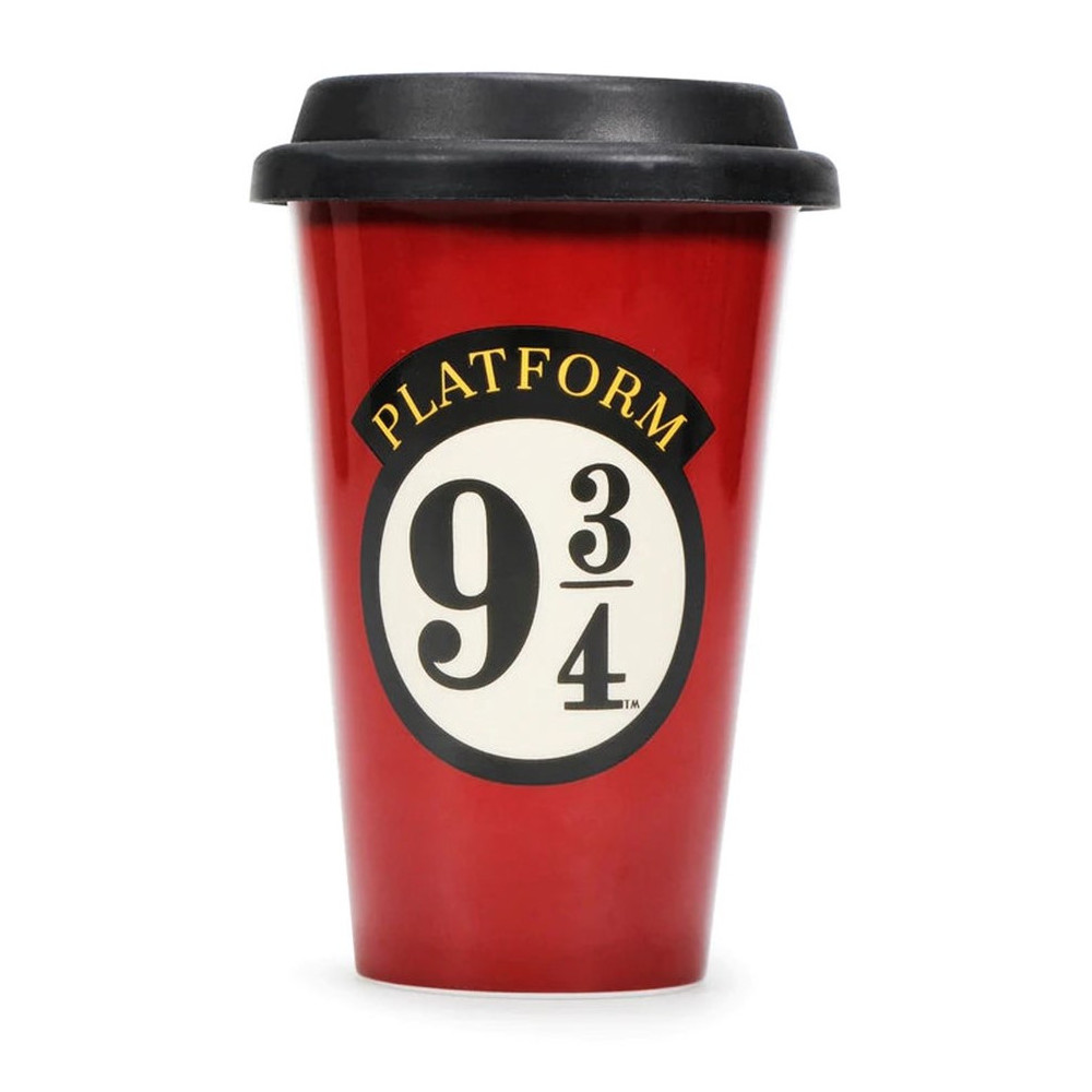 Caneca de Viagem Harry Potter Plataforma 9 e 3/4