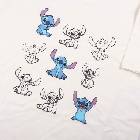 Pijamas Curtos Stitch Disney Adulto