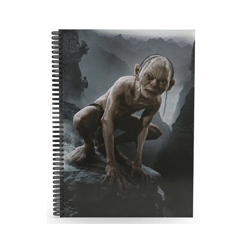 Bloco de notas 3D Gollum O Senhor dos Anéis