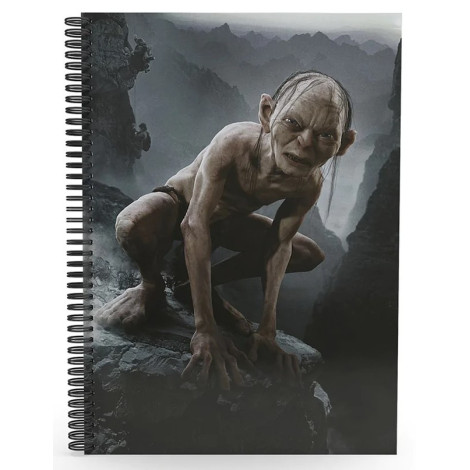 Bloco de notas 3D Gollum O Senhor dos Anéis