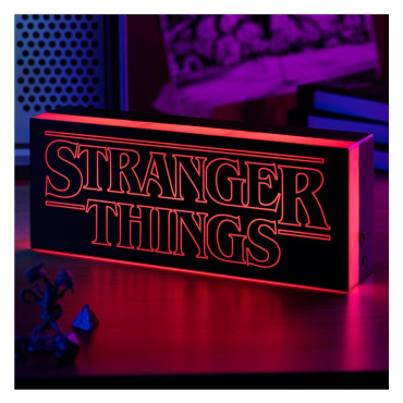 Lâmpada Stranger Things Logotipo